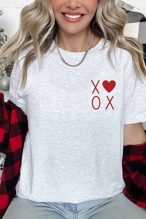 XOXO VALENTINES POCKET GRAPHIC TEE