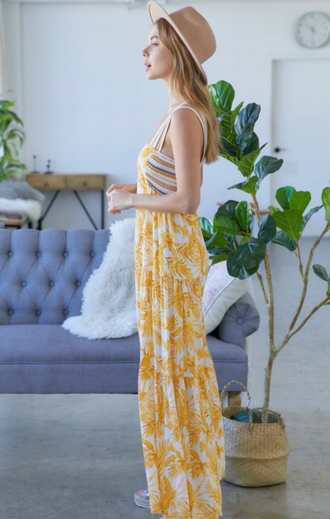 Floral Wide Leg Jumpsuit